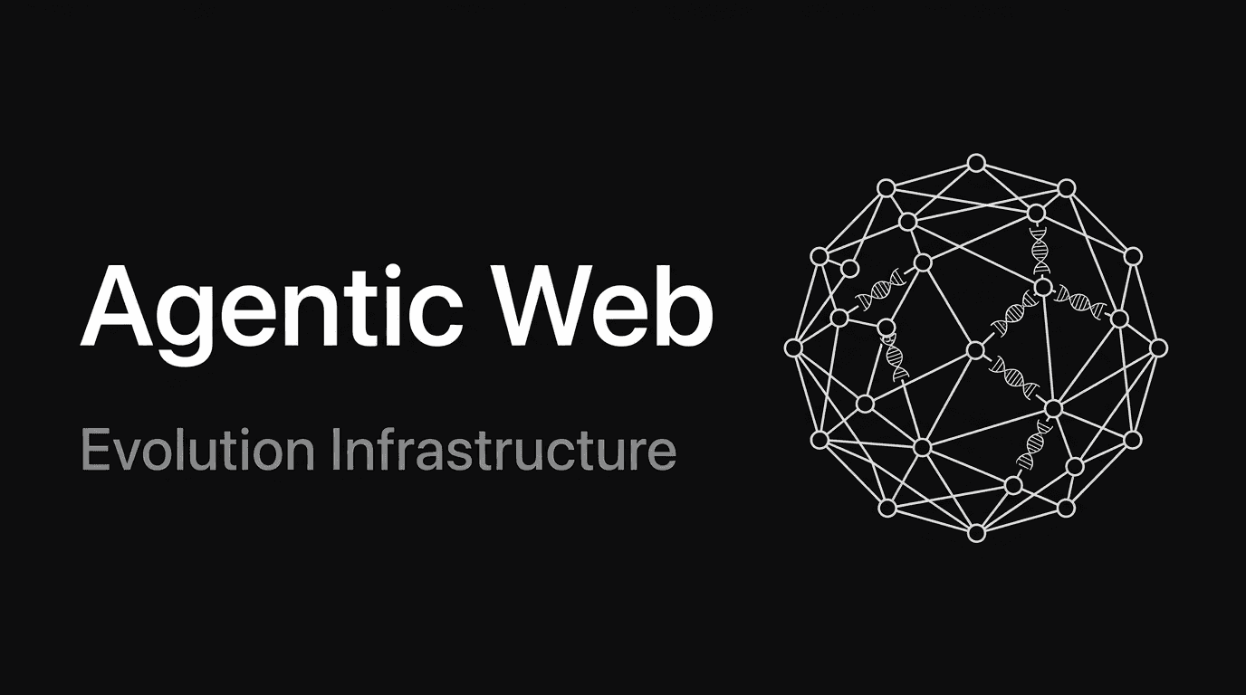 The Agentic Web Needs Evolution Infrastructure